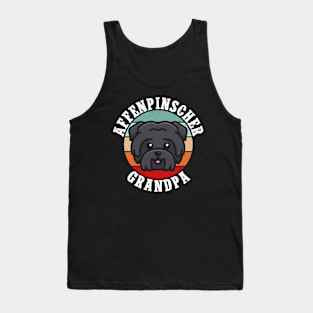 Affenpinscher Grandpa Monkey Terrier Dog Tank Top